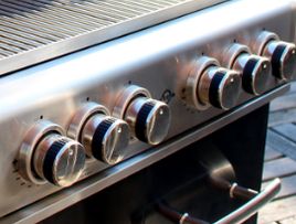Close-up of a ALLGRILL Grill